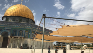 ساحات الأقصى تستعد لرمضان