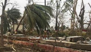 جانب من خسائر "فاني" في الهند.