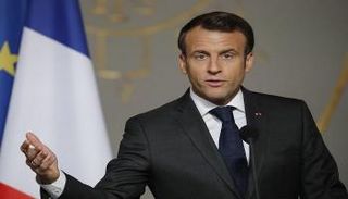 الرئيس الفرنسي إيمانويل ماكرون