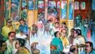 "عمر الفيومي 40 سنة".. بساطة الحياة اليومية المصرية في لوحات