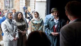 نورة الكعبي تفتتح معرض "عبور" في بينالي البندقية