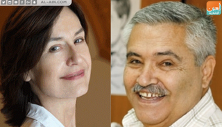 إبراهيم العريس وديبوراه يانج.