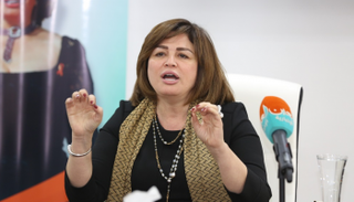 الممثلة المصرية إلهام شاهين - صورة أرشيفية