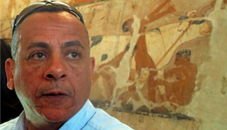 مصطفى وزيري الأمين العام للمجلس الأعلى للآثار في مصر.