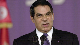 الرئيس التونسي الأسبق زين العابدين بن علي