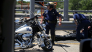 إصابة شرطيين من موكب ترامب في حادث سير