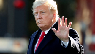 الرئيس الأمريكي دونالد ترامب