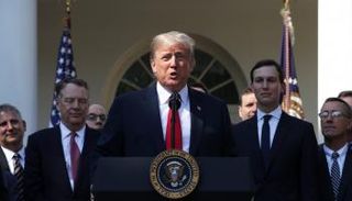 ترامب يتحدث للصحفيين حول الخلاف مع الصين