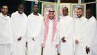 رئيس الهيئة العامة للرياضة السعودية يلتقي بوجبا