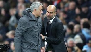 بيب جوارديولا وجوزيه مورينيو