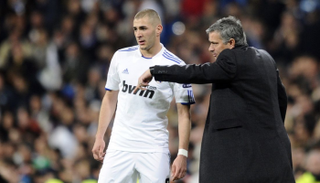 كريم بنزيمة ومورينيو