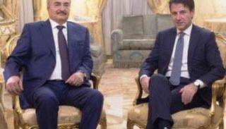 كونتي وحفتر - أرشيفية