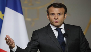 الرئيس الفرنسي إيمانويل ماكرون