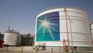 خزان نفط تابع لشركة أرامكو - رويترز