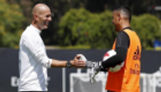 زيدان يرفض التعليق على مستقبل نافاس مع الريال