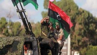 قوات تابعة للجيش الوطني الليبي 