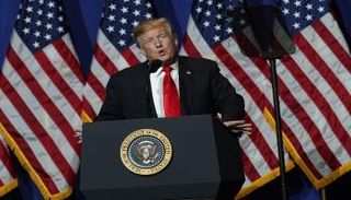 الرئيس الأمريكي دونالد ترامب