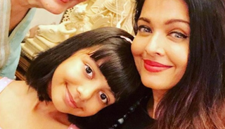 أيشوريا راي وابنتها - صورة أرشيفية