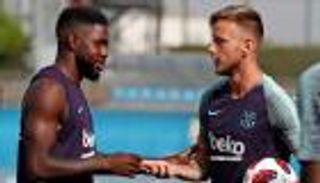 الثنائي الهولندي لن يجبر راكيتيتش وأومتيتي على ترك برشلونة