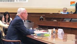 جانب من جلسة العلاقات الخارجية بالكونجرس لمناقشة مستقبل سوريا