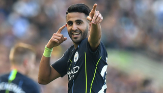 رياض محرز لاعب مانشستر سيتي