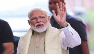  رئيس الحكومة الهندية ناريندرا مودي
