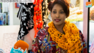 أمسالي هبتي.. فتاة إثيوبية تتحدى البطالة بالمشغولات اليدوية