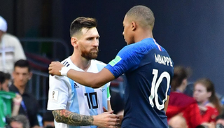 كيليان مبابي وميسي