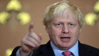وزير الخارجية البريطاني السابق بوريس جونسون