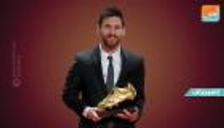 إنفوجراف.. ميسي يُتوج بالحذاء الذهبي الأوروبي للمرة السادسة