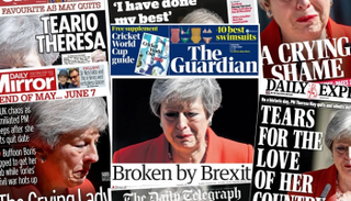 تيريزا ماي في الصحافة عقب إعلان استقالتها