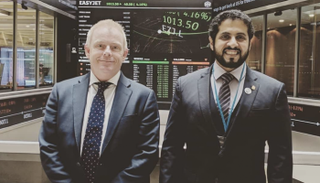 سوق أبوظبي للأوراق المالية يبحث التعاون مع بورصة ‏لندن