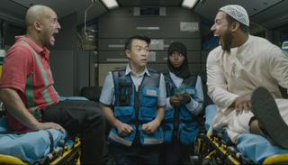 لقطة من فيلم "راشد ورجب" للمخرج محمد سعيد حارب