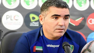 جلال قادري مدرب فريق الإمارات