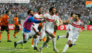 فرحة لاعبي الزمالك