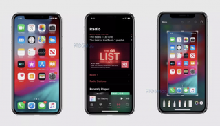 الصورة المسربة لنظام ios 13
