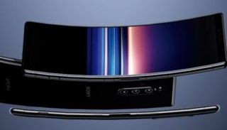 تصميم أولي لهاتف سوني القابل للطي