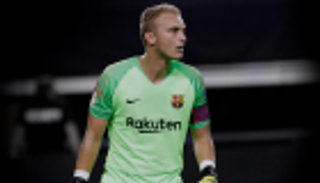 حارس برشلونة مندهش من ارتفاع سعره
