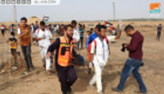 إصابة 44 فلسطينيا في الجمعة الـ60 لمسيرات العودة شرق غزة