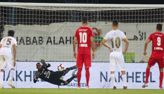 جانب من المباراة