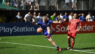 لقطة من المباراة