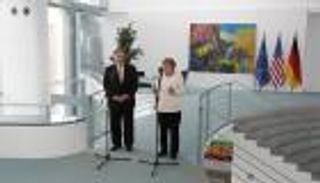 واشنطن: بومبيو وميركل ناقشا ضرورة كبح أنشطة إيران الصاروخية