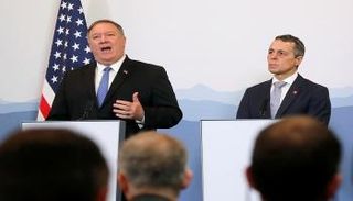 وزير الخارجية الأمريكي ونظيره السويسري