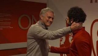 محمد صلاح وجوزيه مورينيو