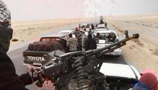 عناصر مليشيا مسلحة تابعة للإخوان في العاصمة طرابلس - أرشيفية