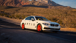 سيارة بي إم دبليو العاملة بنظام 