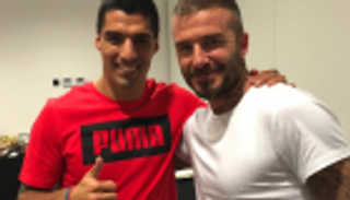 بيكهام يعرض على سواريز الانضمام للدوري الأمريكي