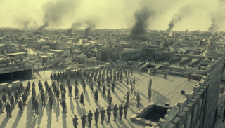 لقطة من فيلم الافتتاح "ذا إيت هاندرد"