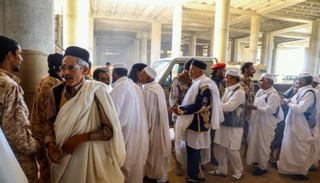 زيارة وجهاء المنطقة الغربية لمحاور القتال في طرابلس