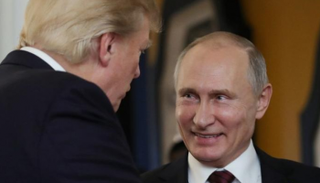 الرئيس الأمريكي دونالد ترامب ونظيره الروسي فلاديمير بوتين